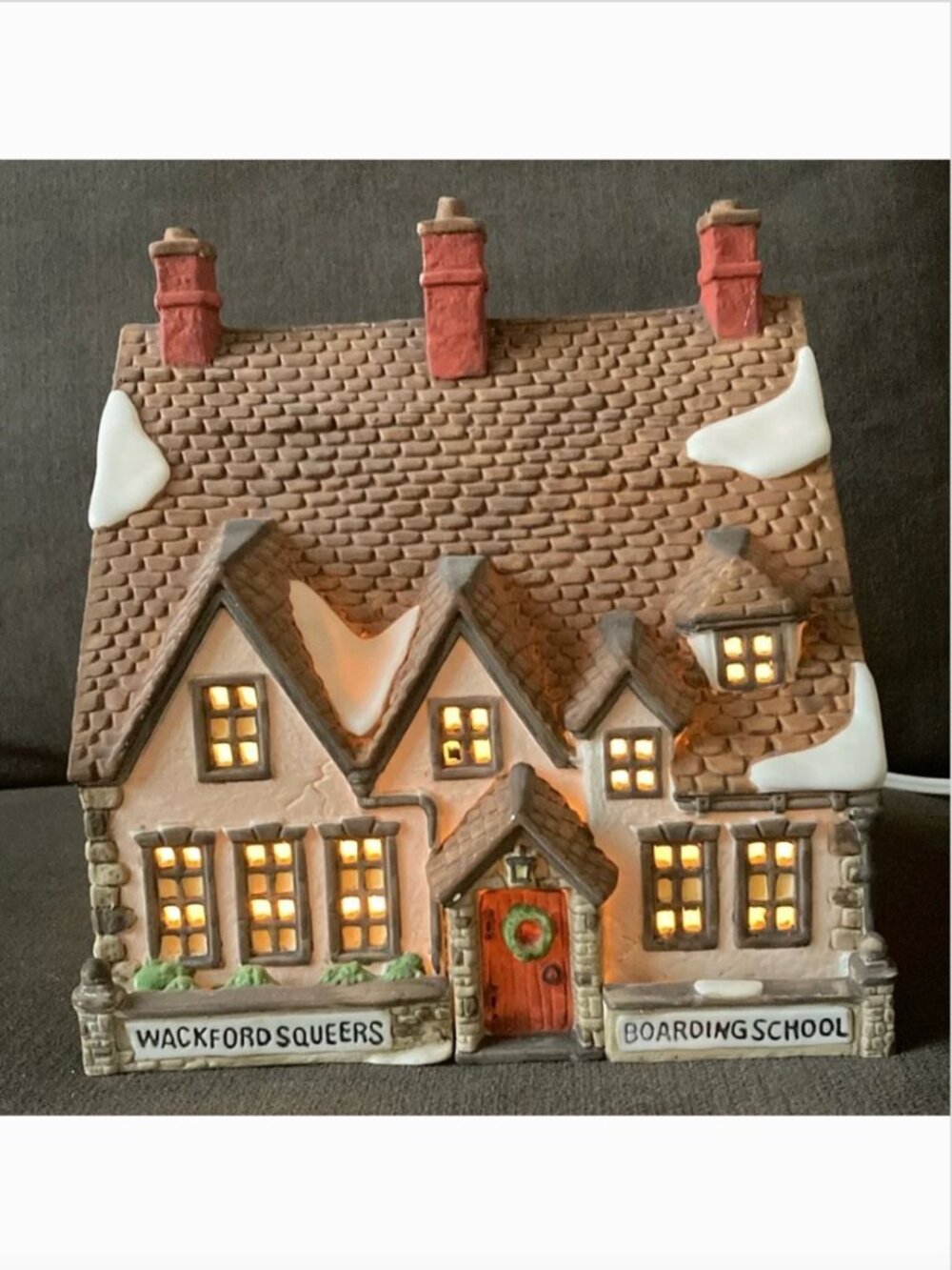 Department 56 - Dickens Village Series  - Wackford Squeers Boarding School